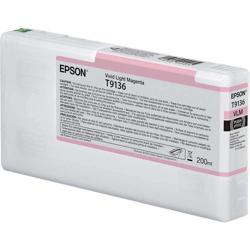 Tinta Epson Magenta Vívido Suave T913 
