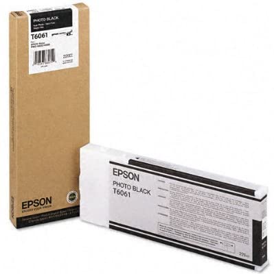 Cartucho de tinta Epson Negro Foto T6061 para Stylus Pro 4800, Pro 4880