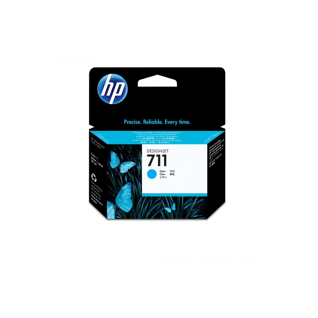 Tinta HP Cyan (711) T120 T520 24in 36in 