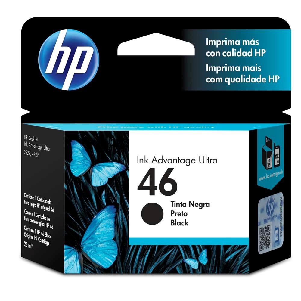 Tinta HP Negro (46) 2529 4729 5739 