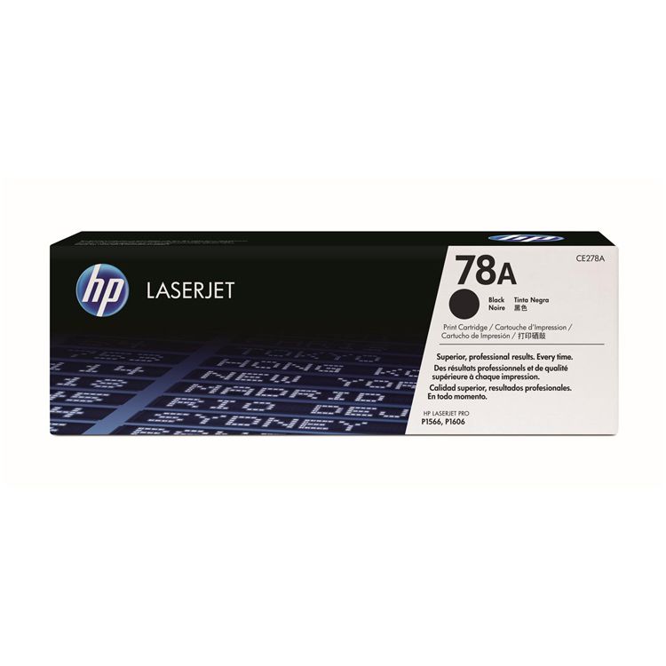 Tóner HP Negro (78A) 1536 1606  M1536, P1566, P1607, P1608, P1609