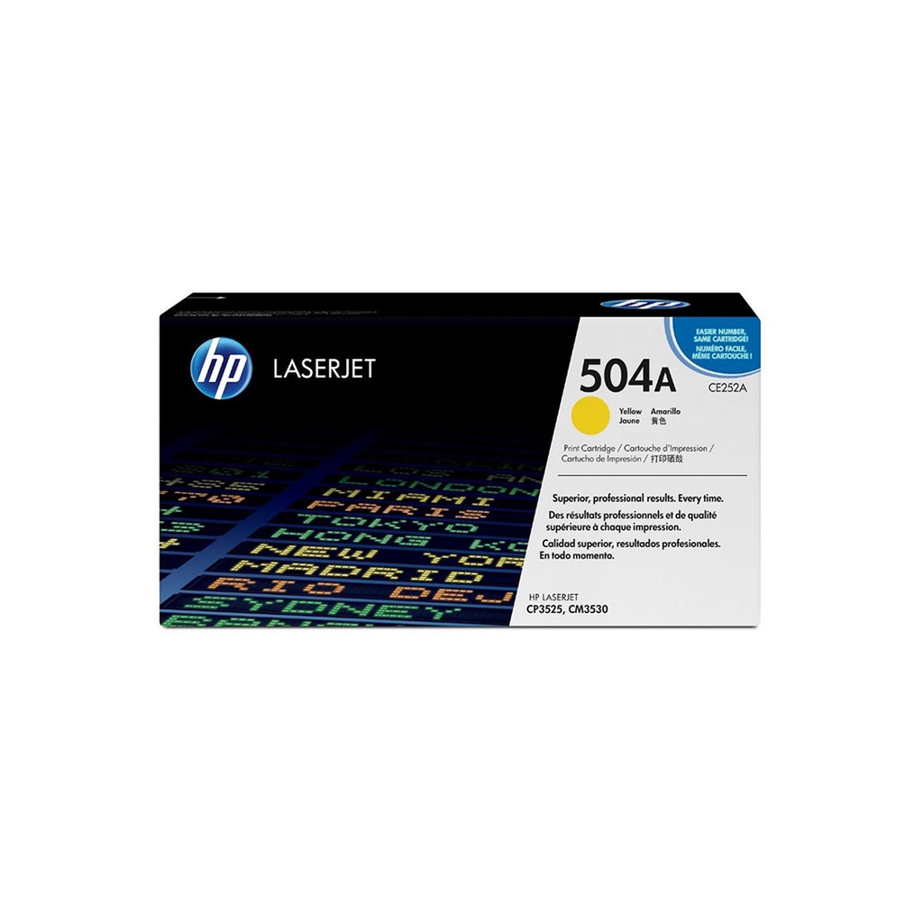 Tóner HP Yellow 504A 3525 3530 