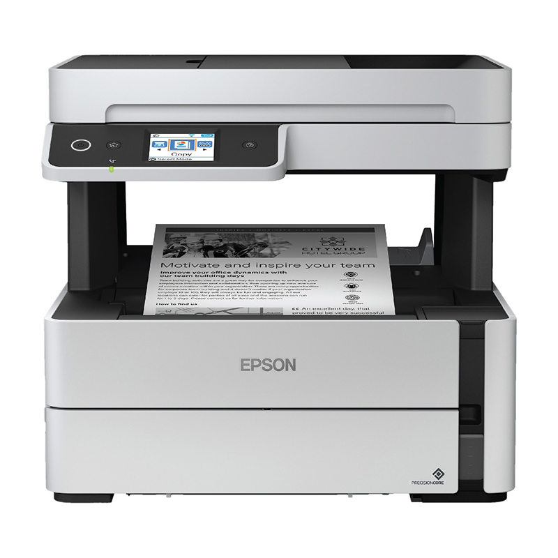 Impresora Multifuncional Epson EcoTank M3170 blanco y negro