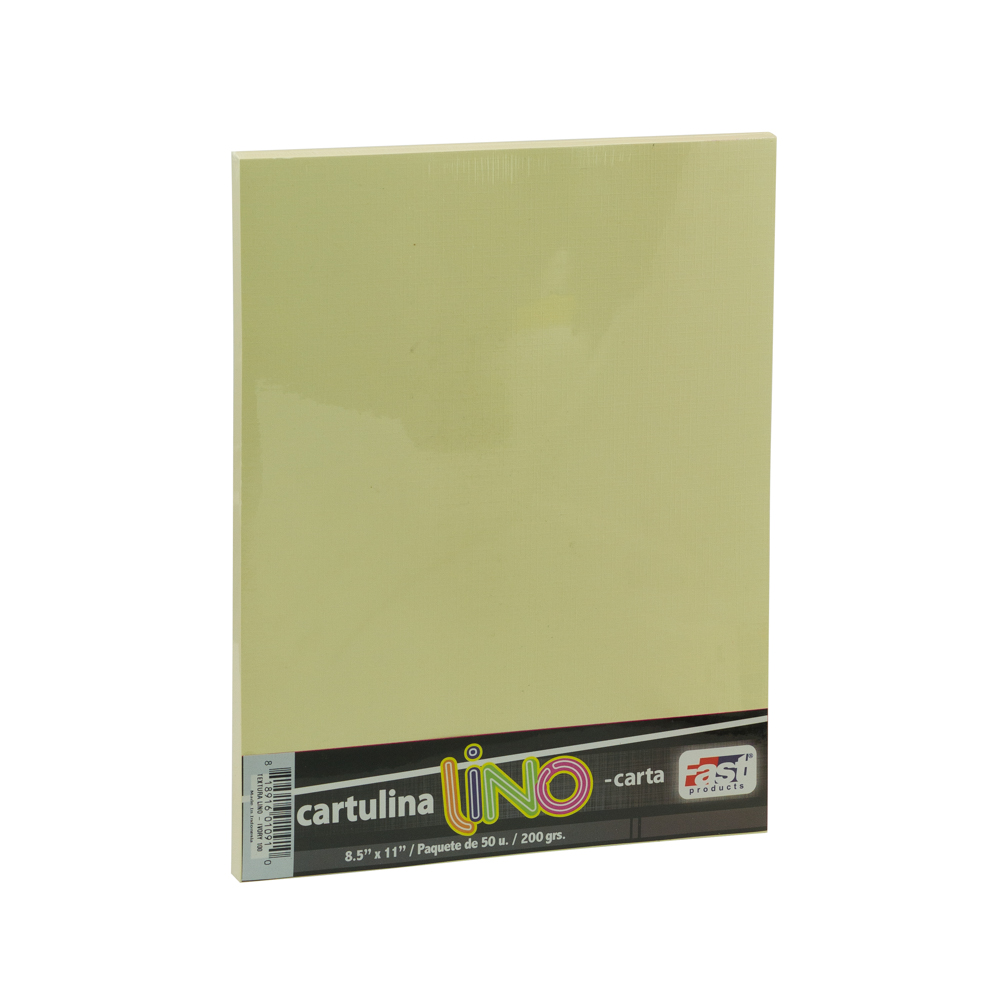 Cartulina lino fast 200 gr. carta ivory 