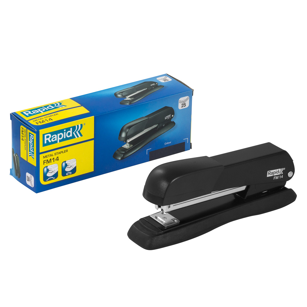 ENGRAPADORA RAPID NEGRO 14 METALICO GRANDE