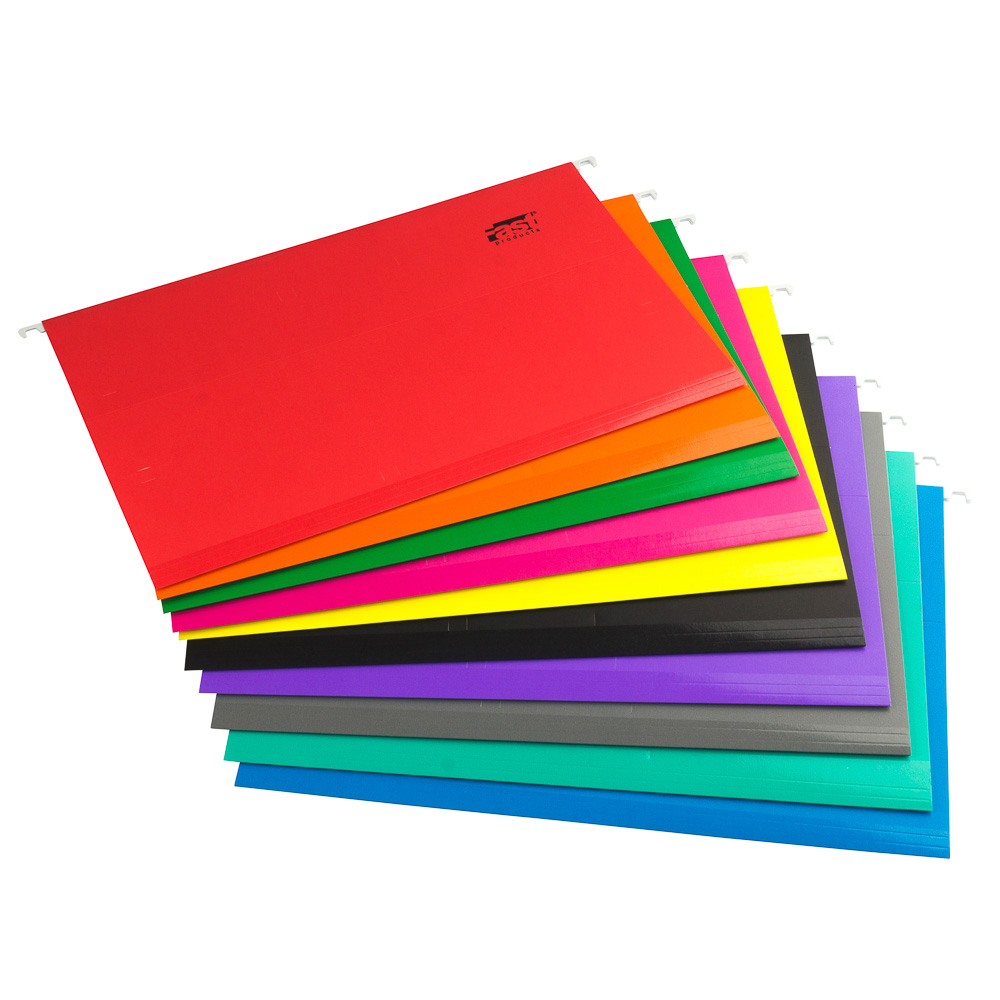 FOLDER COLGANTE ARCOIRIS 25 UNIDADES