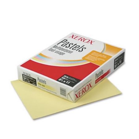 Papel Xerox  Amarillo Carta 