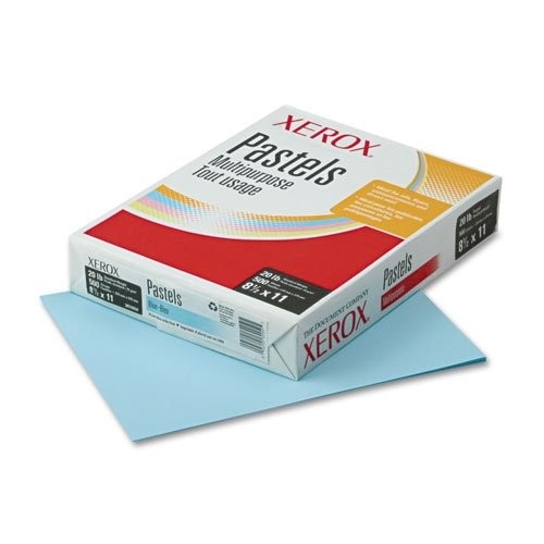 Papel Xerox Azul Carta 