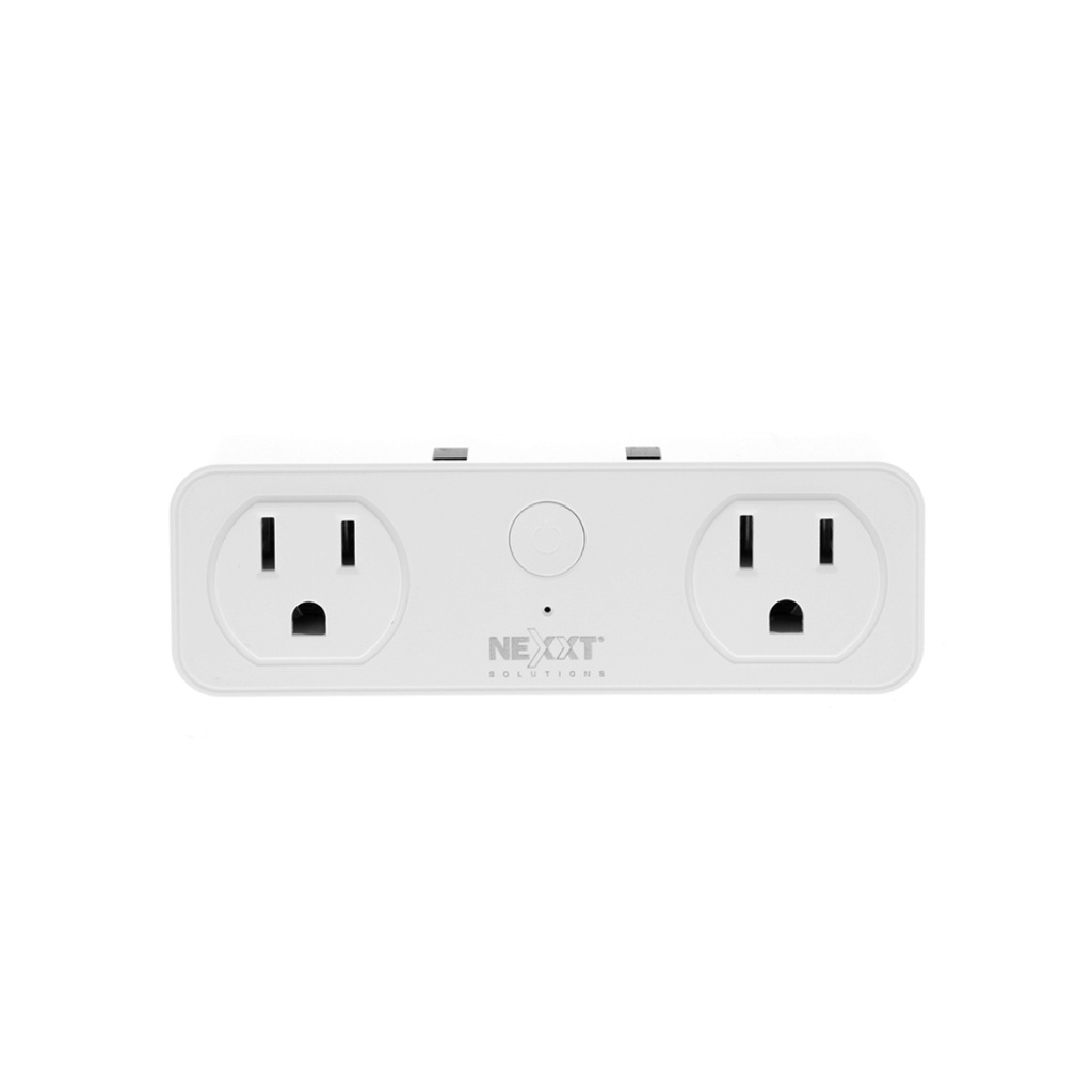 Enchufe inteligente Wi-Fi Nexxt Solutions 2 tomacorrientes y 2 puertos USB