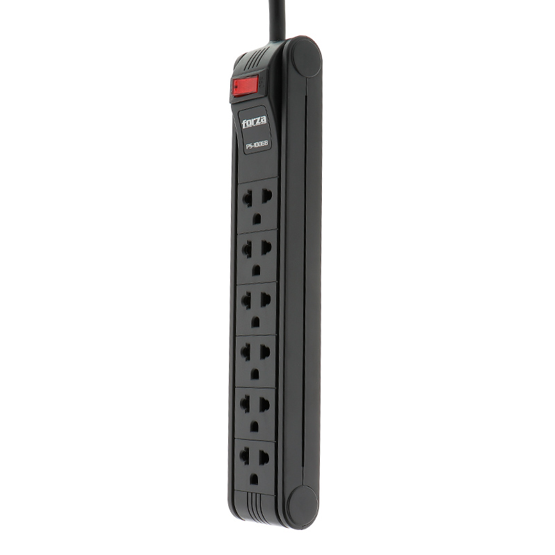 Regleta Forza - Power strip - 6 Tomas de Corriente - Univ NEMA 10ft Cable