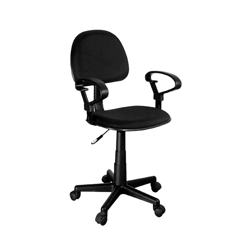 Computer Chair w/ Arm Rest (Black)