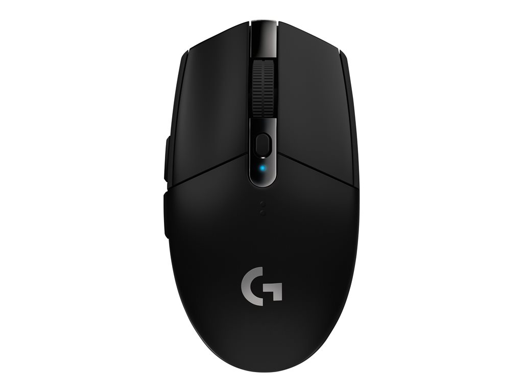 Mouse óptico Logitech G305 - 6 botones - inalámbrico - LIGHTSPEED - receptor inalámbrico USB - negro