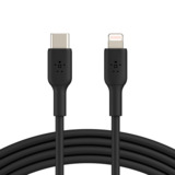 Belkin BOOST CHARGE - Cable Lightning - USB-C (M) a Lightning (M) - 1 m - negro - suministro de potencia USB (18W) - para Apple iPad/iPhone/iPod (Lightning)