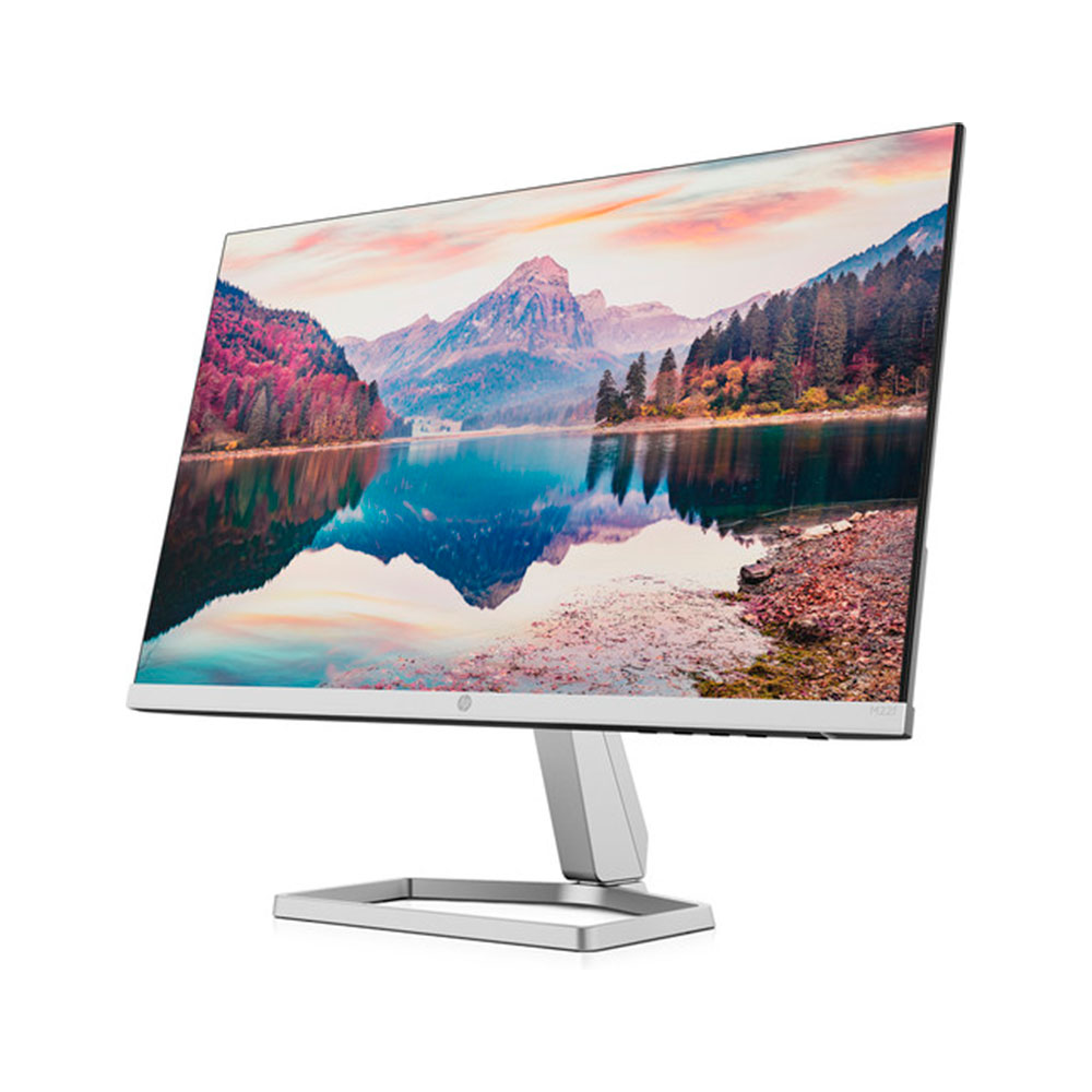 Monitor HP 22&quot; M22F color gris HDMI y VGA IPS Full HD