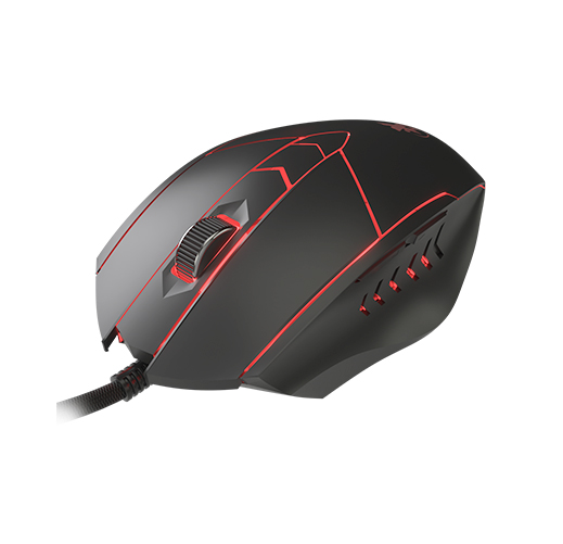 Mouse Xtech - XTM-810 - USB - Wired - Black - Gaming Stauros 7200d