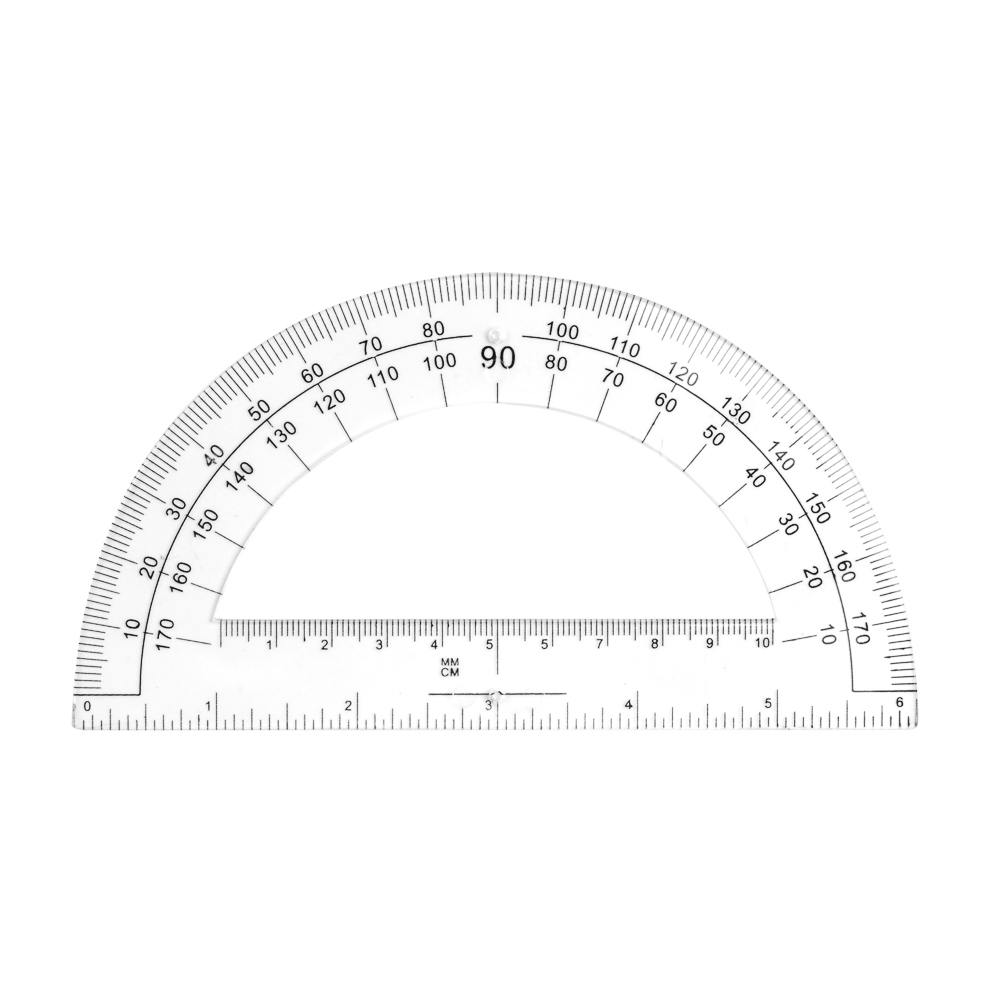TRANSPORTADOR FAST C155 DE 180° 15.5 CMS.