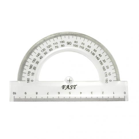 TRANSPORTADOR FAST B10 DE 180 ° 10.5 CMS.