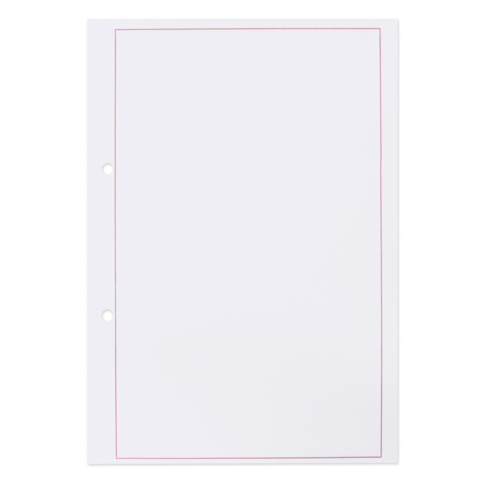 HOJAS OFICIO PACASA BX100 MARGINADAS