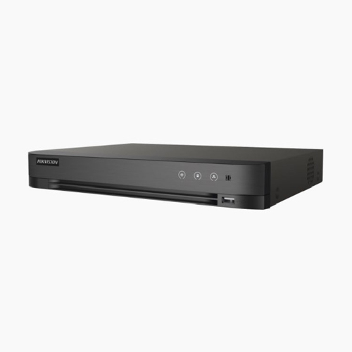 Hikvision - Standalone DVR - 8 Video Channels - Networked - 5 MP 1U H.265 Acu