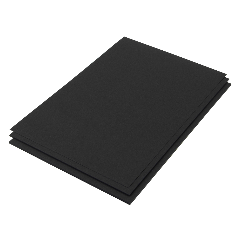 CARTULINA ARIEL COVER 180G. OFICIO BX25 NEGRO