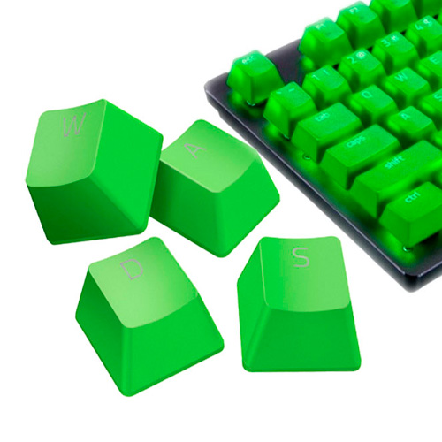 Set cobertura teclado Razer  - Verde