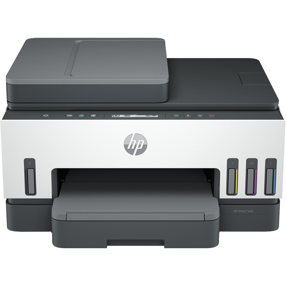 Impresora multifuncional HP Smart Tank 750 impresión a color conexión Wi-Fi y USB con copia y escaneo tanque de tinta recargable