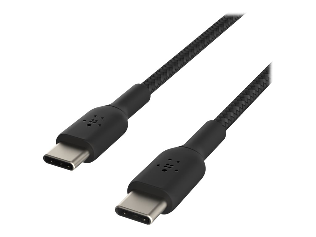 Cable Belkin BOOST CHARGE - Cable USB - USB-C (M) a USB-C (M) - 1 m - negro