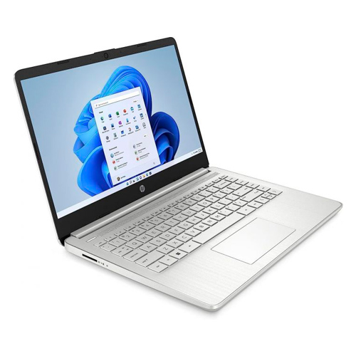 Laptop HP 14-dq0519la 15.6&quot; - AMD Celeron N4120 - 128 GB SSD - Silver - Spanish - 1-year warranty