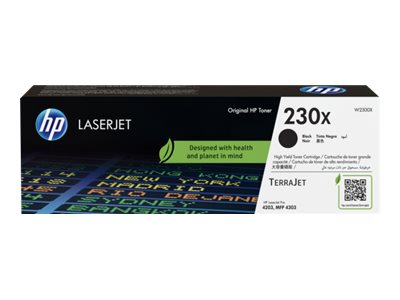 Tóner HP Negro 230X (W2300X) Para LaserJet Pro 4201, 4203, MFP 4301, MFP 4303