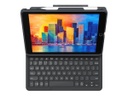 ZAGG Pro Keys - Caja de teclado y folio - retroiluminación - Bluetooth - QWERTY - EE. UU. - para Apple 10.2-inch iPad (7ª generación, 8ª generación)