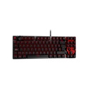 Teclado Primus modelo BALLISTA81T PKS-S080DS-S Edicion Dark Side Conexion USB Switch Rojo En Español