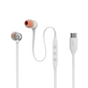 JBL TUNE 310C - Auriculares internos con micro - en oreja - cableado - USB-C - blanco