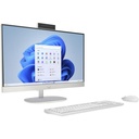 Computadora All in one HP - AMD Ryzen 5 7520U - 512 GB HDD - 23.8" - Windows 11 Home - white