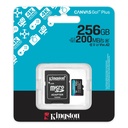 Kingston - Flash memory card - microSDXC - 256GB microSDXC Canvas Go Plus