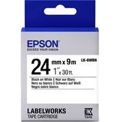 [LK-6WBN] Cinta Epson LabelWorks Standard LK 