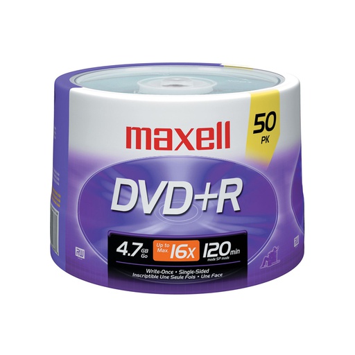 [11715] DVD-RW MAXELL 4.7GB Torre 50U.