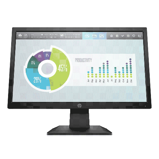 [5RD66AA#ABM] Monitor HP P204 - LED-backlit LCD  - 19.5 &quot;