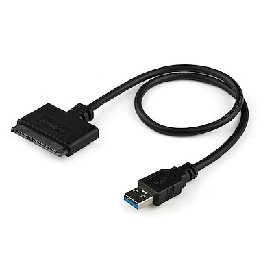 [USB3S2SAT3CB] Cable Adaptador USB 3.0 con UASP a SATA III para Disco Duro de 2,5&quot;