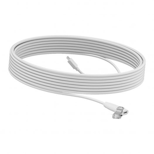 [952-000047] Extension Cable para micrófono Logitech 10 pin Micro-USB Type B - 10 m - Arctic white