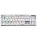 Logitech G815 LIGHTSYNC RGB Mechanical Gaming Keyboard - GL Tactile - White; - Teclado - retroiluminación - USB - interruptor: GL Tactile - blanco