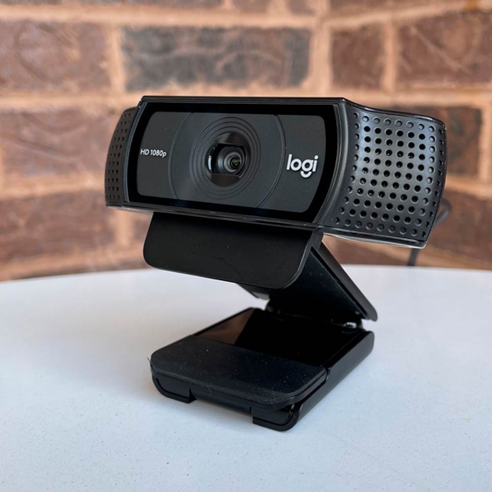 Cámara web Logitech HD Pro Webcam C920  color - 1920 x 1080 - audio - USB 2.0 - H.264 960-000764
