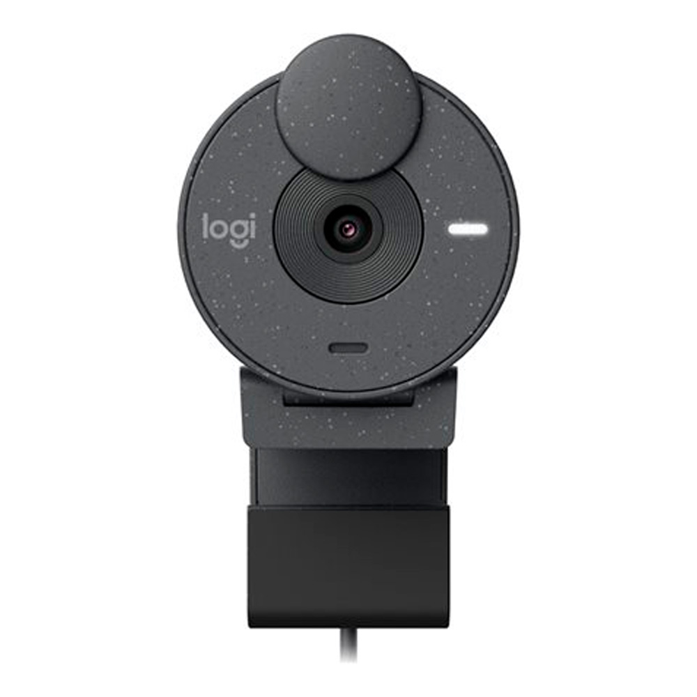 Cámara web Logitech BRIO 300 - Webcam - color - 2 MP - 1920 x 1080 - 720p, 1080p - audio - USB-C 960-001413