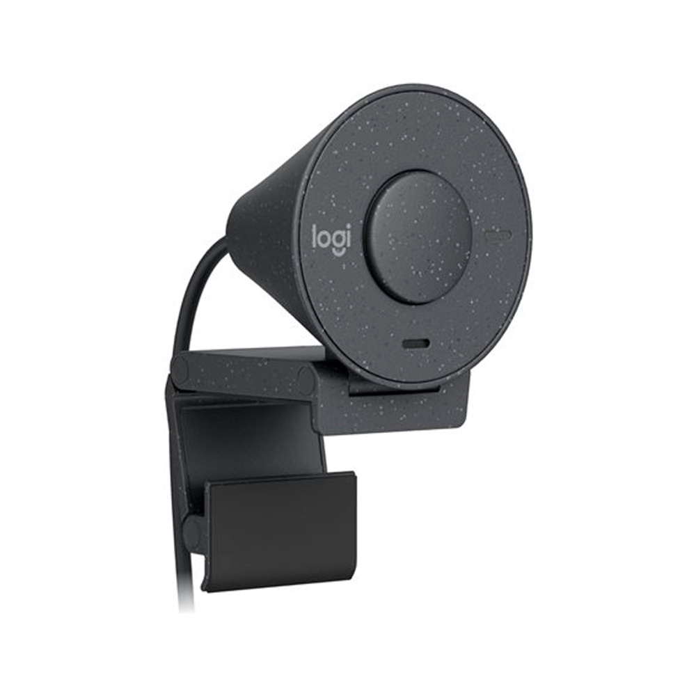 Cámara web Logitech BRIO 300 - Webcam - color - 2 MP - 1920 x 1080 - 720p, 1080p - audio - USB-C 960-001413