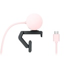 Logitech BRIO - 500 - Webcam - Rose AMR 960-001418