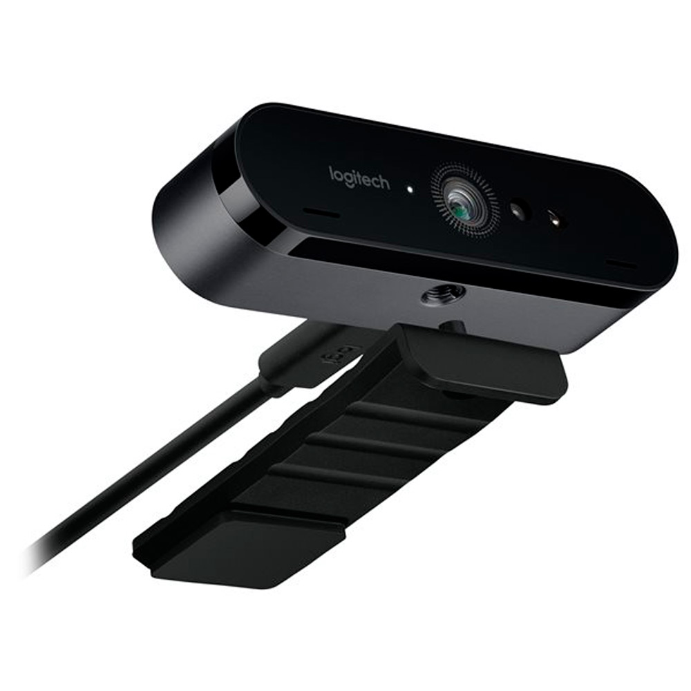 Cámara web Logitech BRIO 4K Ultra HD webcam color - 4096 x 2160 - audio - USB 960-001105