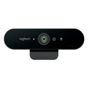 Cámara web Logitech BRIO 4K Ultra HD webcam color - 4096 x 2160 - audio - USB 960-001105