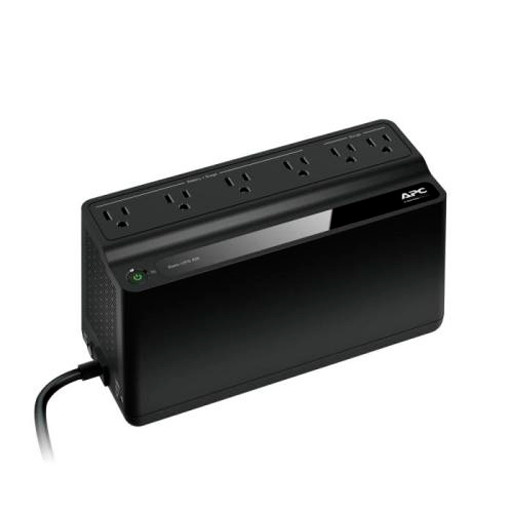 UPS APC 255 vatios/425 VA Back-UPS BE425M, CA 120 V, 1 x,  conectores de salida: 6, Color:  negro BE425M