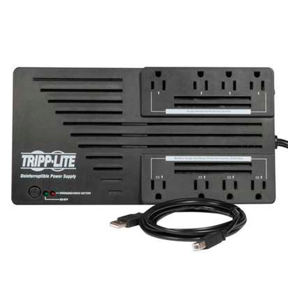 UPS Tripp Lite AVR Series 120V 550VA 300W 50/60Hz Ultra-Compact Line-Interactive UPS with USB port - UPS - CA 120 V - 300 vatios - 550 VA - 1 fase - conectores de salida: 8 AVR550U