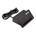 Tripp Lite Power It! 2-Outlet In-Desk Power and Charging Dock - 4x USB-A, USB-B, HDMI, RJ11, RJ45, 10 ft. Cord, Antimicrobial Protection, Black - Banda de potencia (flush mountable) - 15 A - CA 120 V - input: NEMA 5-15P (2 x USB, 2 de NEMA 5-15R) - 3.05 m cable - negro PS222DATAM