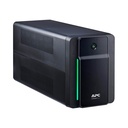 UPS APC Back- 1200VA - CA 120 V - 650 vatios - 1200 VA - 1 fase - 9 Ah - 6 conectores de salida color negro BVX1200L-LM